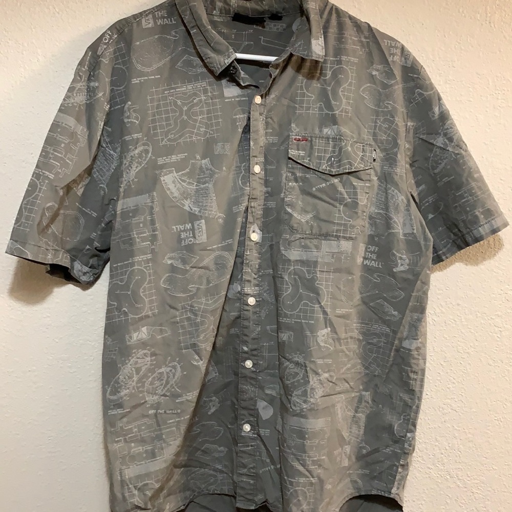 Vans button down